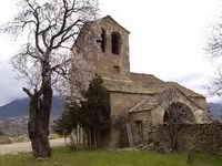 Vista suroeste del templo