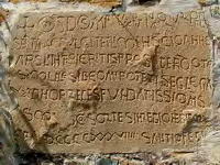 IMAGEN DE LA CABECERA DEL TEMPLO