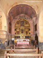 CABECERA ACTAUL DEL TEMPLO. EN ORIOGEN, PIES DEL TEMPLO ORIGINAL