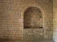 Interior de la portada sur