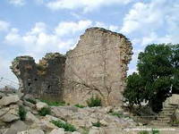 HASTIAL DE PONIENTE Y MURO SUR DESDE EL INTERIOR