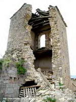 TORRE DESDE EL INTERIOR DEL TEMPLO
