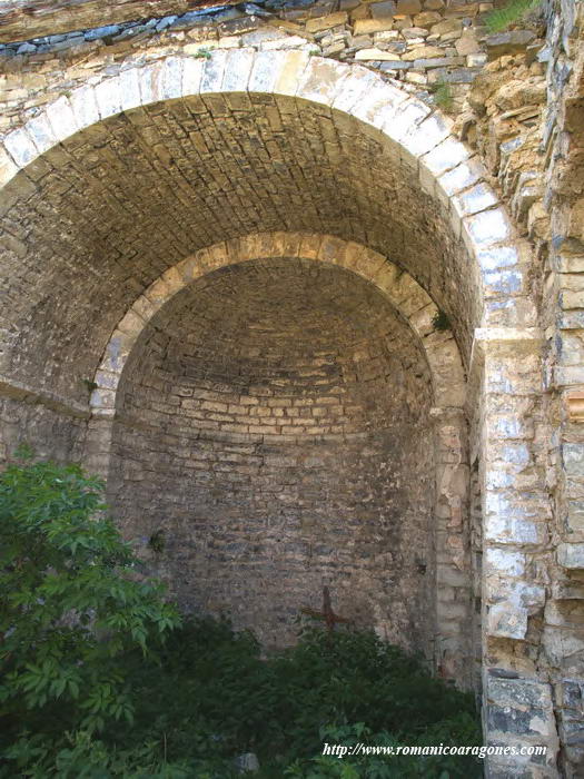 DETALLE DEL CILINDRO ABSIDIAL