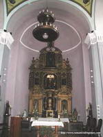 INTERIOR DEL TEMPLO HACIA LA CABECERA