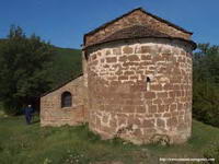 CABECERA DEL TEMPLO, CON NAVE SUR A�ADIDA