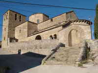 VISTA SURESTE DEL TEMPLO Y ACCESO
