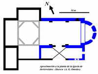 APROXIMACI&Oacute;N A LA PLANTA DEL TEMPLO