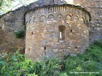 CABECERA DEL TEMPLO Y TORRE ADOSADA