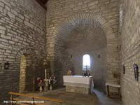 CABECERA DEL TEMPLO Y COMUNICACI&Oacute;N CON CAPILLA NORTE
