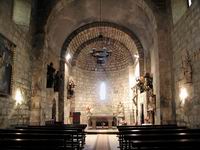 INTERIOR DEL TEMPLO HACIA LA CABECERA