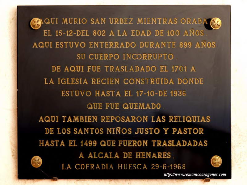 L�PIDA CONMEMORATIVA