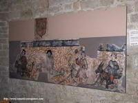 PINTURAS DEL TEMPLO. REPLICA FOTOGR�FICA EN LA IGLESIA