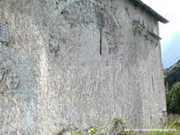 MURO SUR. UBICACI�N DEL SEGUNDO CRISM�N EMPOTRADO