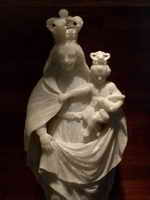 VIRGEN DEL PILAR EN ALABASTRO