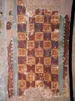 DECORACION DEL ARCO DE EMBOCADURA DEL ALTAR IZQUIERDO