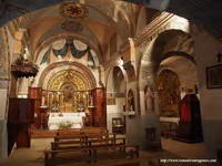 INTERIOR DEL TEMPLO HACIA LA CABECERA