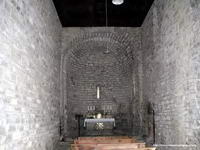 INTERIOR DEL TEMPLO HACIA LA CABECERA