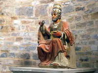 TALLA DE SAN PEDRO, PATR�N DEL TEMPLO