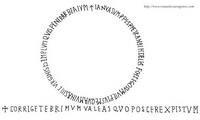 CALCO FOTOGR�FICO DE LA EPIGRAF�A EN EL T�MPANO 