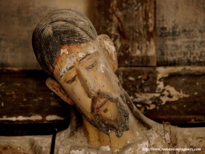 CARA DEL "CRISTO DEL SOBRARBE"