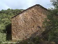 MURO OESTE, CON PUERTA Y VENTANA CRUCIFORME, CEGADAS