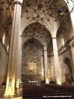 CONCATEDRAL DE BARBASTRO: INTERIOR HACIA LA CABECERA