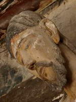 DETALLE DE LA CARA DEL CRISTO