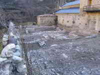 ESPACIO EXCAVADO CORRESPONDIENTE A CLAUSTRO Y DEPENDENCIAS DESDE EL OESTE