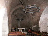 INTERIOR DEL TEMPLO HACIA LA CABECERA