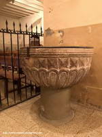 PILA BAUTISMAL DEL TEMPLO