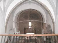 INTERIOR DEL TEMPLO, DESDE VENTANAL OESTE