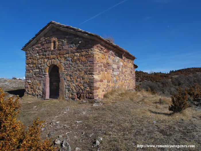 VISTA SUROESTE DEL TEMPLO