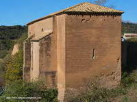 CABECERA DEL TEMPLO Y RUINA DEL CASTILLO