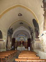 INTERIOR DEL TEMPLO HACIA LA CABECERA