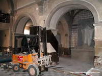 VISTA DEL TEMPLO DURANTE LAS OBRAS DE 2003