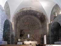 INTERIOR DEL TEMPLO HACIA LA CABECERA