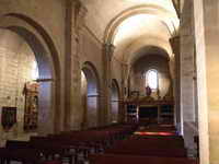 NAVE CENTRAL DESDE AL ALTAR MAYOR