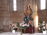 VIRGEN DE FOCES. REPRODUCCION MODERNA