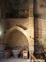 INTERIOR DEL TEMPLO HACIA LOS PIES