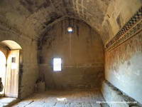 INTERIOR DEL TEMPLO HACIA LOS PIES