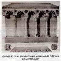 SARC�FAGO QUE TUVO ALFONSO I EN MONTEARAG�N