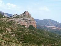 VISTA DE LA PE�A DE SEN, DESDE EL OESTE