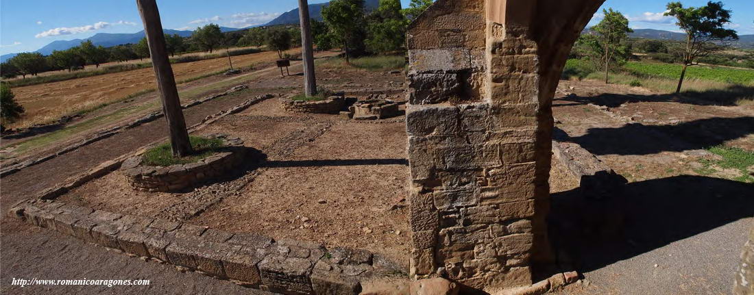 VISTA NOROESTE DEL TEMPLO