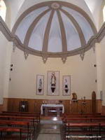 INTERIOR DEL TEMPLO HACIA LA CABECERA