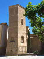 FACHADA NORTE DEL TEMPLO. TORRE