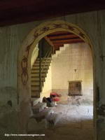 PORTADA DEL TEMPLO, DESDE EL INTERIOR DE LA NAVE.