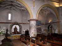 NAVE PRINCIPAL Y NAVE SUR ADOSADA, HACIA LOS PIES DEL TEMPLO