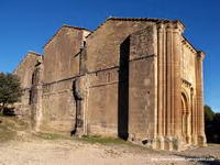 VISTA OESTE DEL TEMPLO.MURO DE CIERRE �PREMATURO�