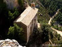 ERMITA DESDE LO ALTO DE LA ROCA SOBRE LA CASA DE LA COFRADIA