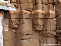 CAPITELES MERIDIONALES DE LA PORTADA OESTE